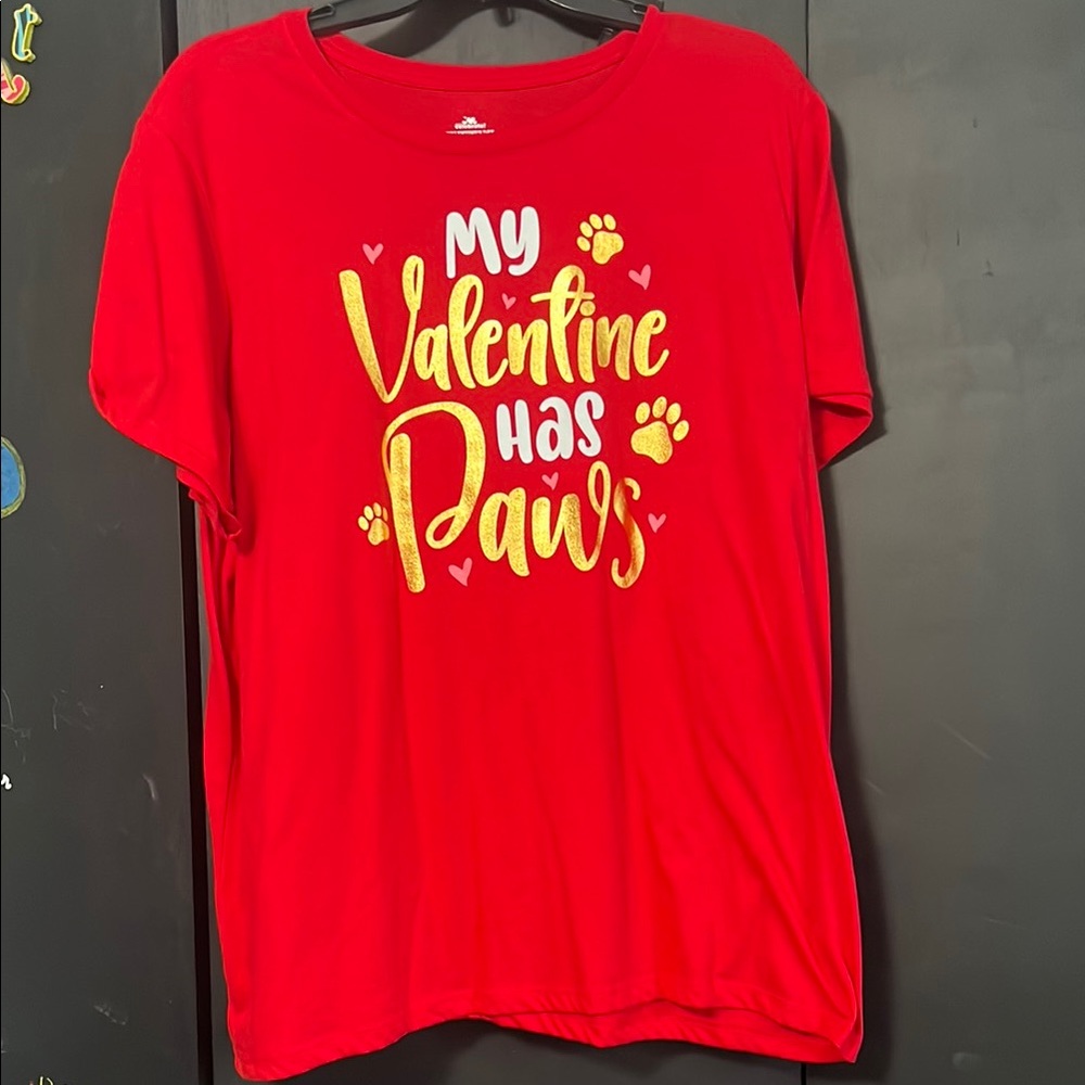 Red Valentine's Graphic T-Shirt